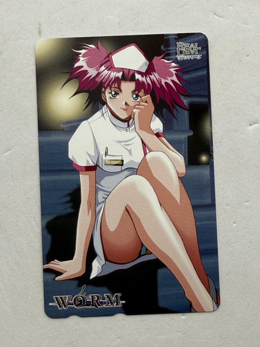 Kosei WORM Unused Japanese Telephone Card (Teleca) - Thrift GoblinTrading Card