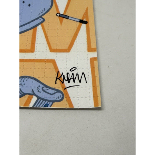 Kram Night Player 1xRUN Blotter Print 32/35 Bicycle Day 2023 Signed COA - thriftgoblin