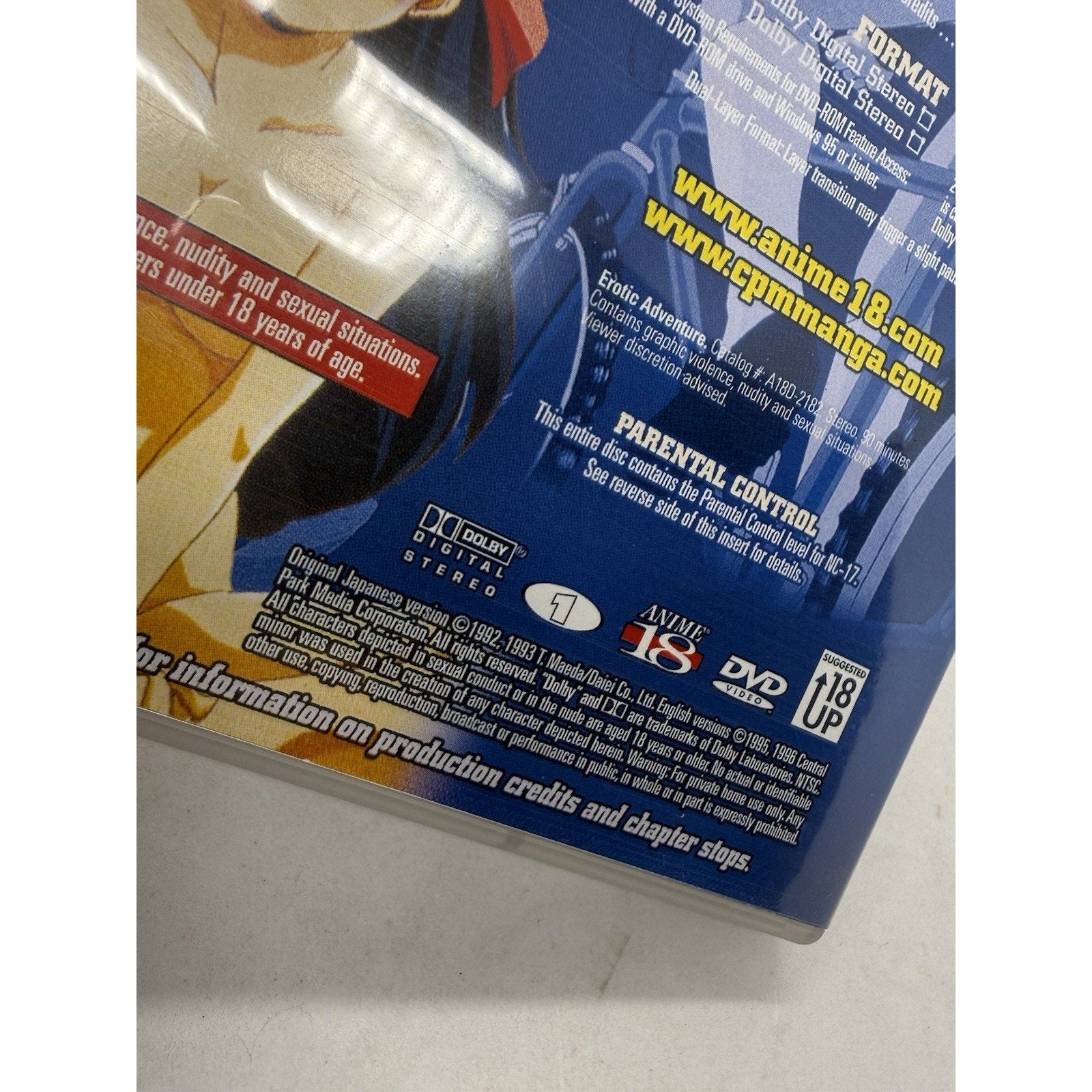La Blue Girl 1 & 2 DVD 2001 Anime18 English Dub Sub Rare OOP Tested Collectible - thriftgoblin