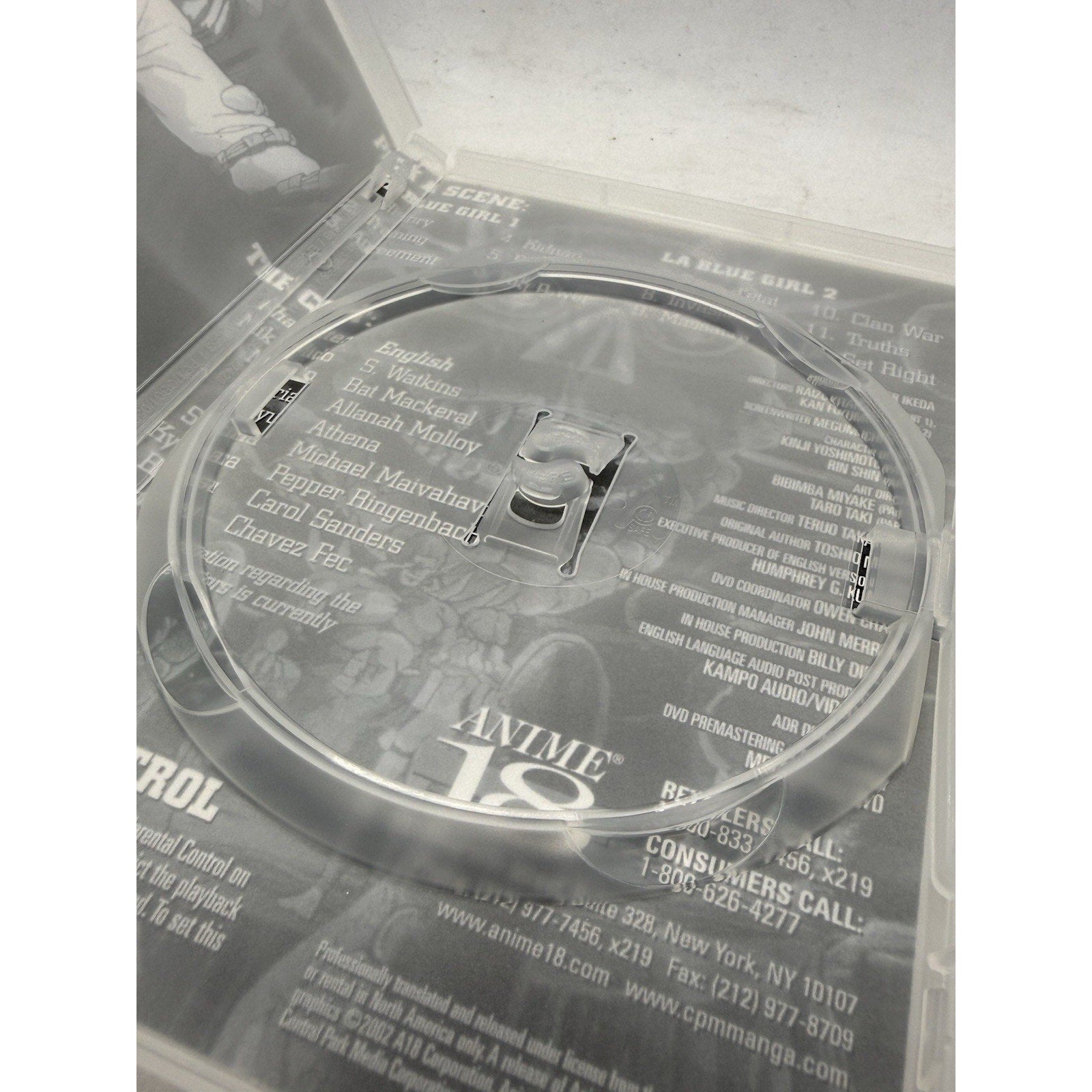 La Blue Girl 1 & 2 DVD 2001 Anime18 English Dub Sub Rare OOP Tested Collectible - thriftgoblin