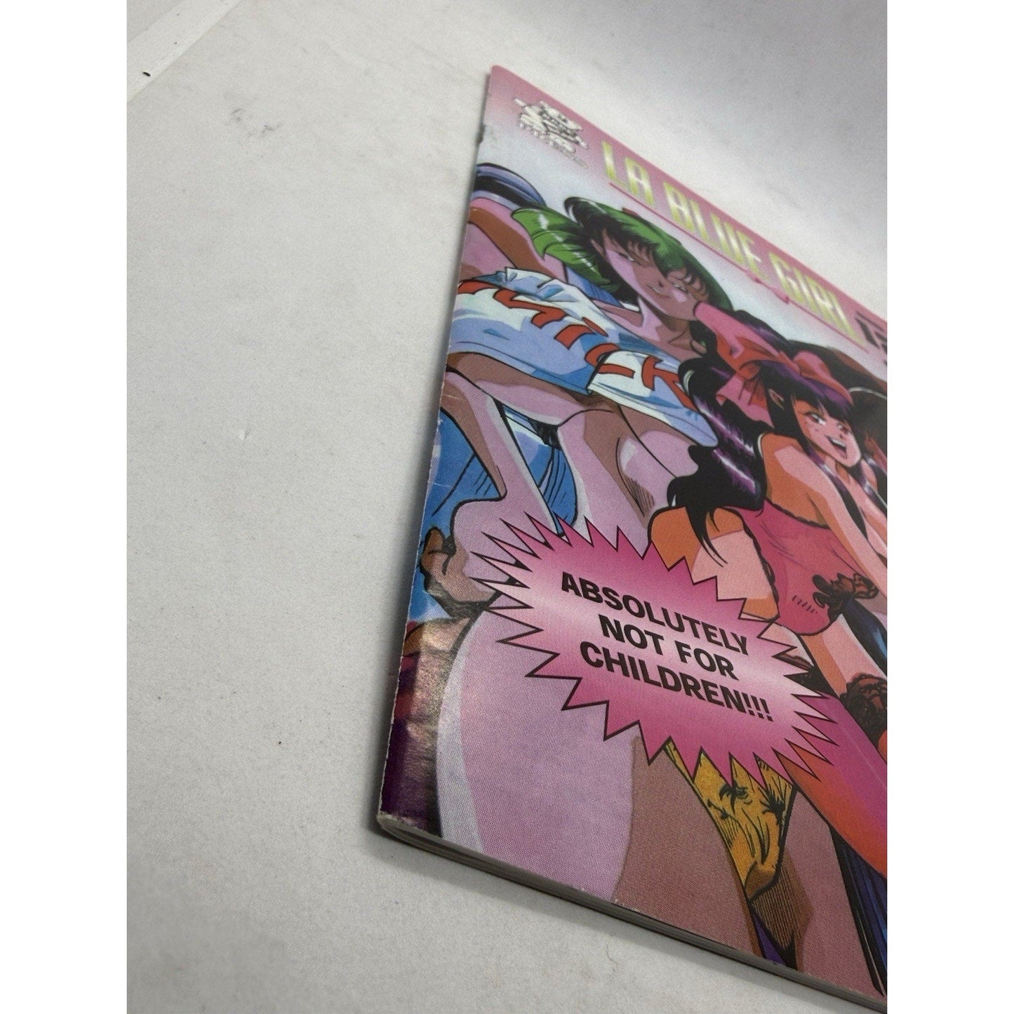 La Blue Girl Issue 12 (1997) Bare Bear Press | Vintage Anime Comic | Adult - thriftgoblin