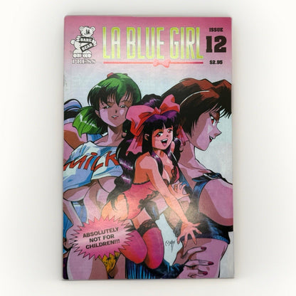 La Blue Girl Issue 12 (1997) Bare Bear Press | Vintage Anime Comic | Adult - thriftgoblin
