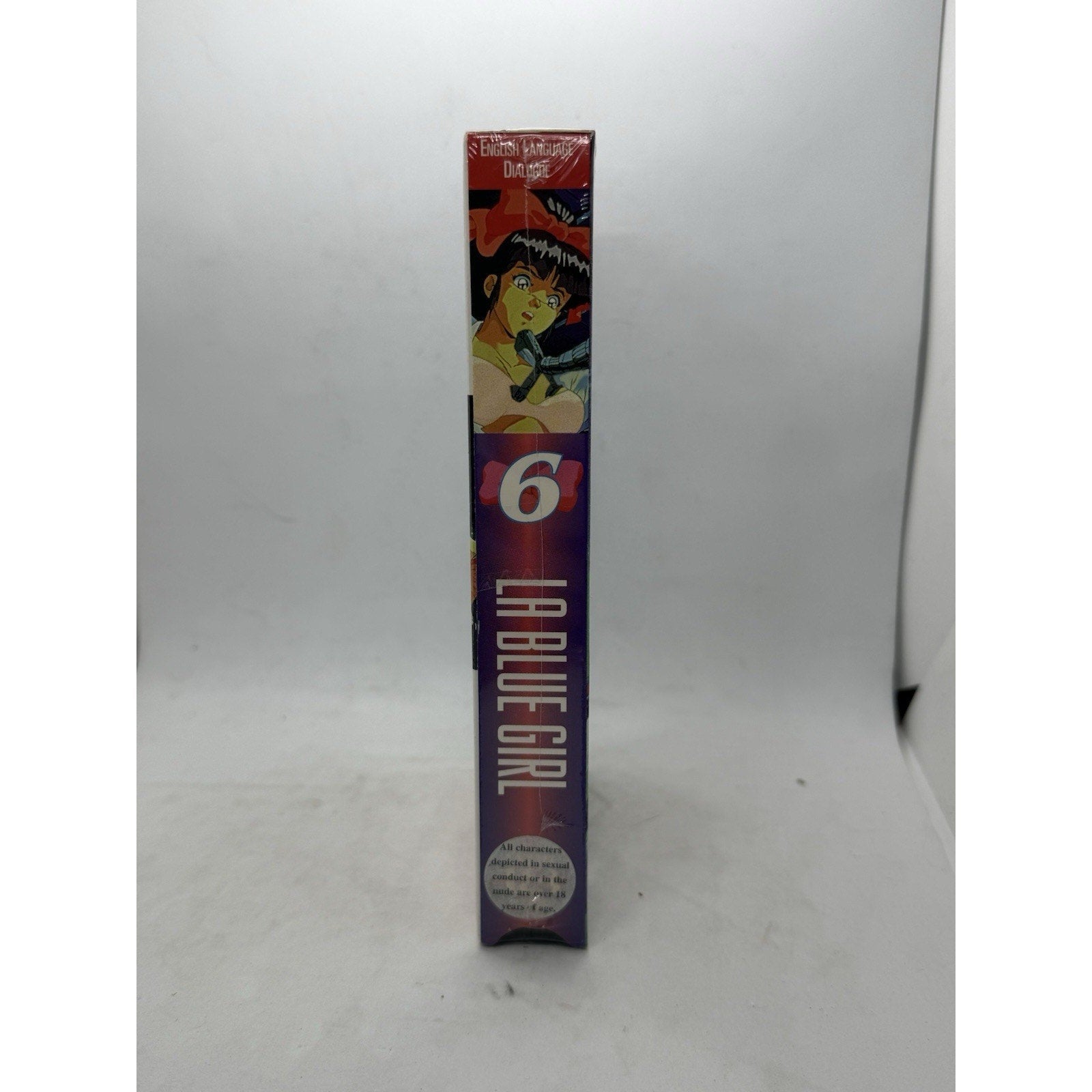 La Blue Girl Vol. 6 VHS ADV Films Anime OVA Series English Dub Rare Vintage Tape - thriftgoblin