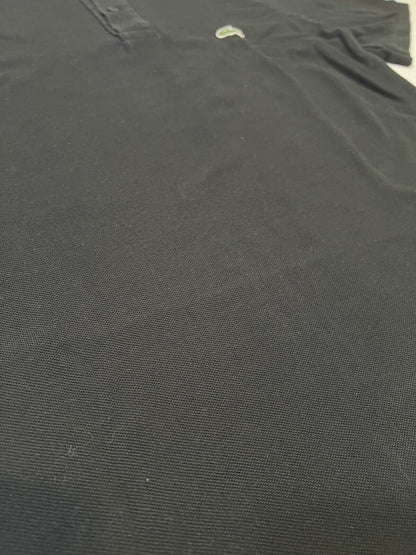 Lacoste L1212Men's Short Sleeve Classic Cotton Pique Polo Shirt Size 5 Black - thriftgoblin