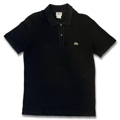 Lacoste L1212Men's Short Sleeve Classic Cotton Pique Polo Shirt Size 5 Black - thriftgoblin