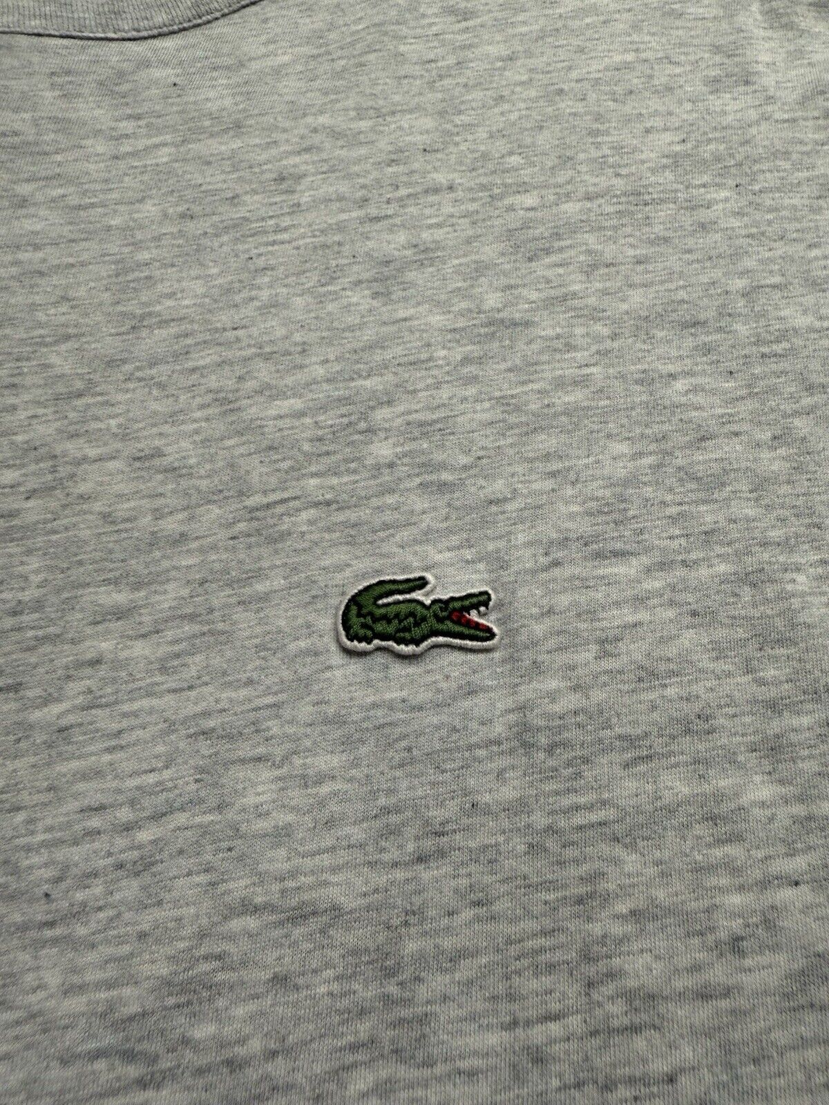 Lacoste Soft Pima Cotton Henley Button T Shirt Size 5 Large Peru Short Sleeve - thriftgoblin