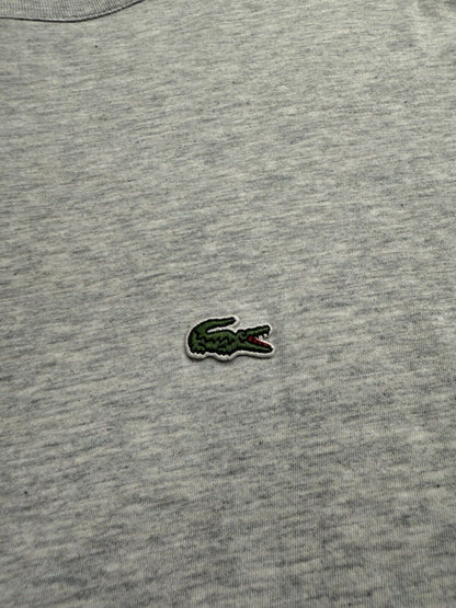 Lacoste Soft Pima Cotton Henley Button T Shirt Size 5 Large Peru Short Sleeve - thriftgoblin