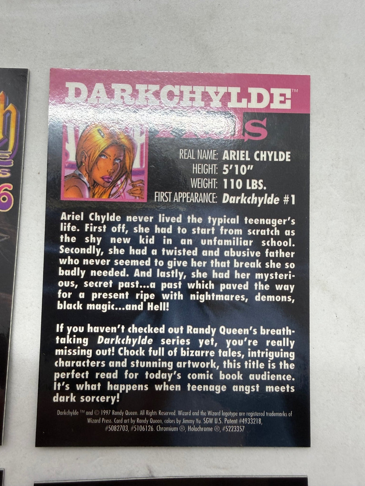 Lady Death Dark Alliance Chromium Card Lot C1 C2 C6 Darkchylde Chaos Comics - Thrift GoblinTrading Card