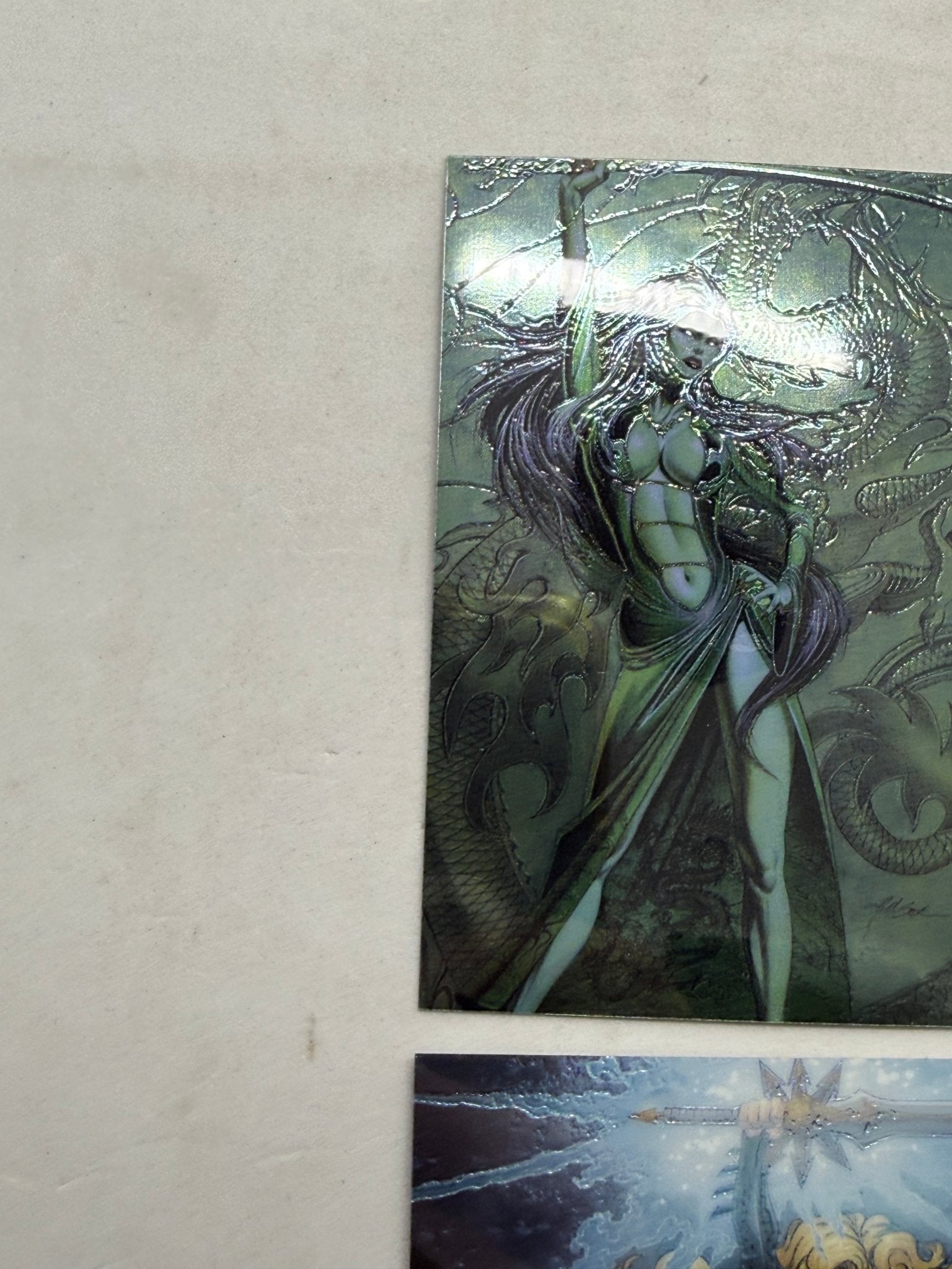 Lady Death Dark Alliance Chromium Card Lot C1 C2 C6 Darkchylde Chaos Comics - Thrift GoblinTrading Card