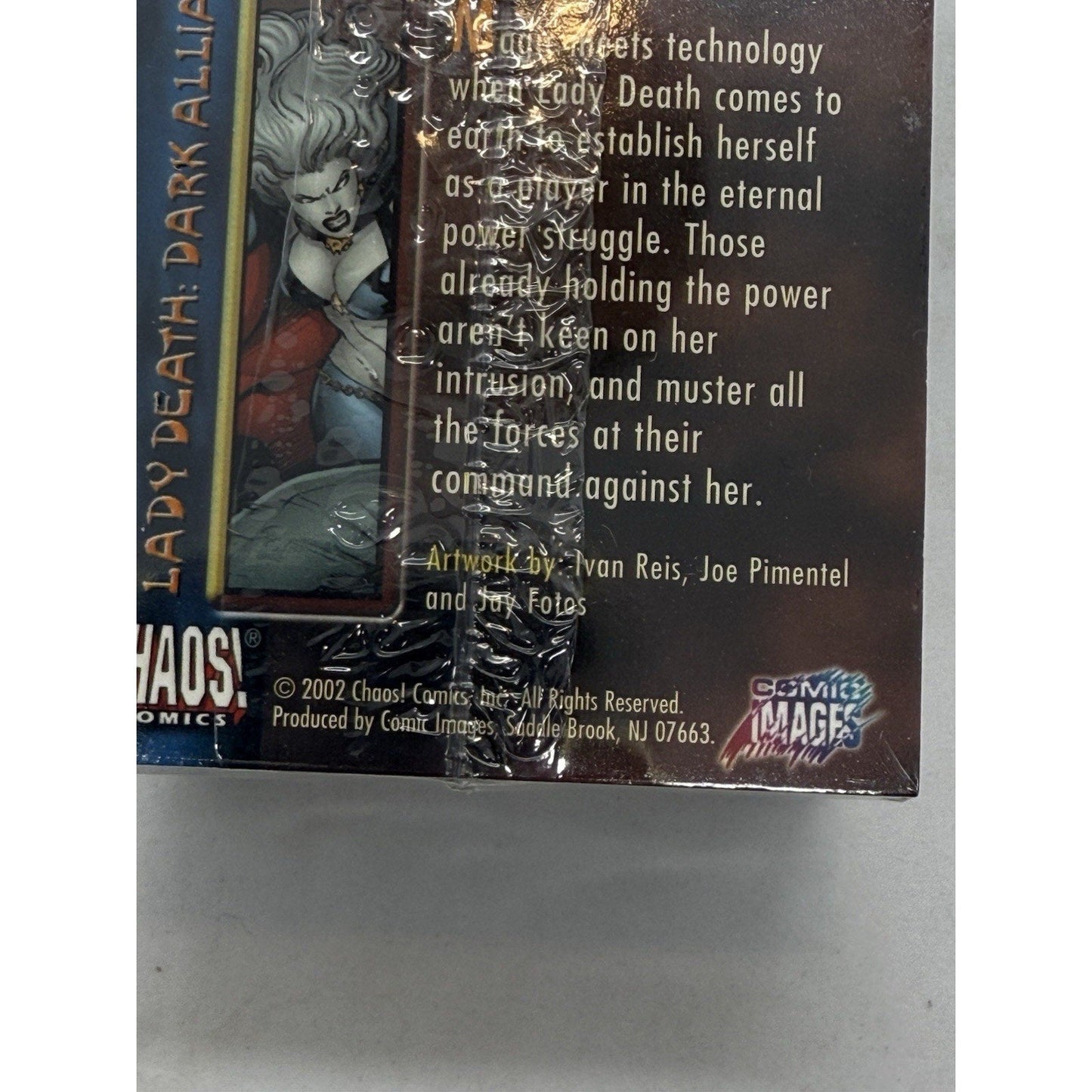 Lady Death Dark Alliance Collector Cards 2002 Comic Images 72 Factory SEALED Y2K - thriftgoblin