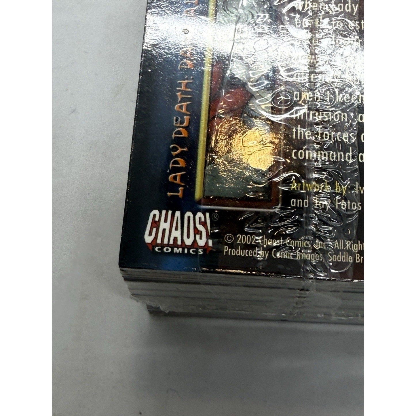 Lady Death Dark Alliance Collector Cards 2002 Comic Images 72 Factory SEALED Y2K - thriftgoblin