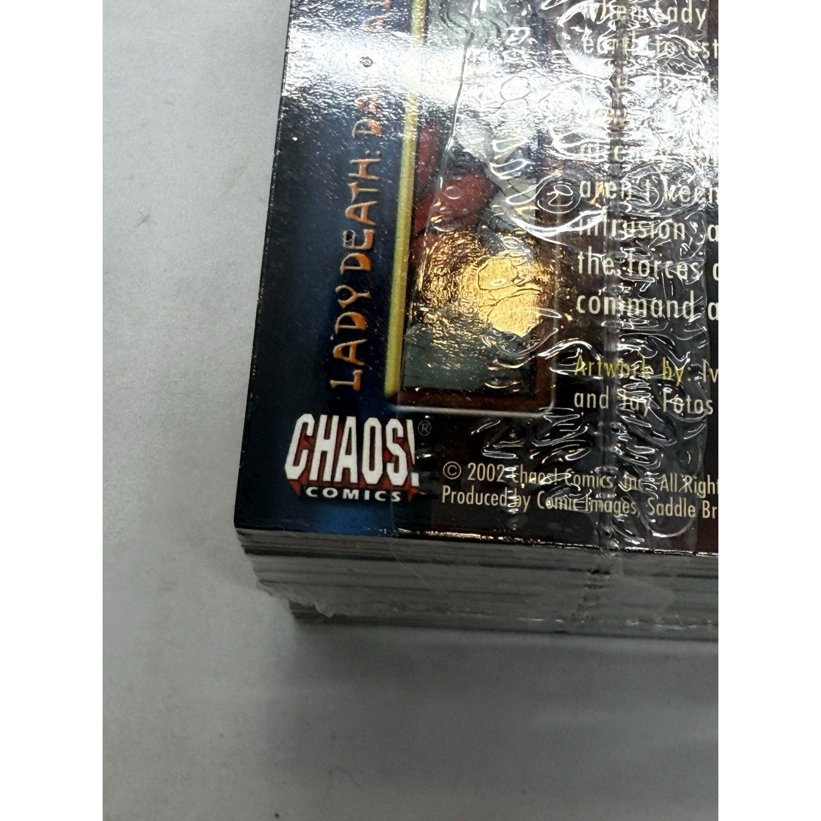 Lady Death Dark Alliance Collector Cards 2002 Comic Images 72 Factory SEALED Y2K - thriftgoblin