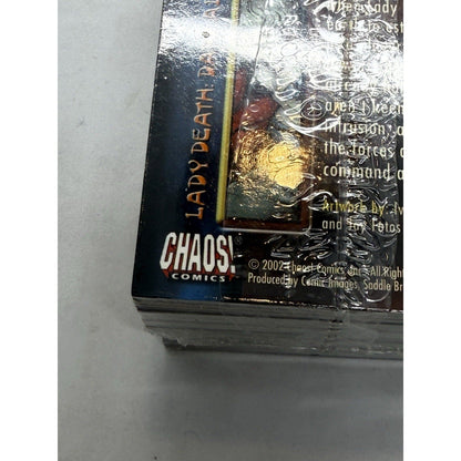 Lady Death Dark Alliance Collector Cards 2002 Comic Images 72 Factory SEALED Y2K - thriftgoblin
