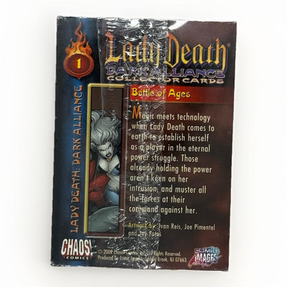 Lady Death Dark Alliance Collector Cards 2002 Comic Images 72 Factory SEALED Y2K - thriftgoblin
