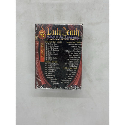 Lady Death Dark Alliance Collector Cards 2002 Comic Images 72 Factory SEALED Y2K - thriftgoblin