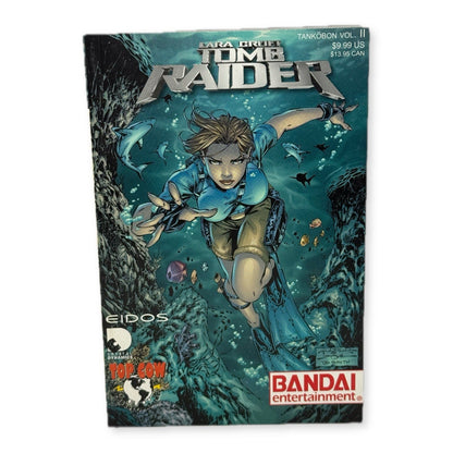 Lara Croft Tomb Raider Tankobon Vol II Bandai Entertainment Top Cow Manga Rare - thriftgoblin