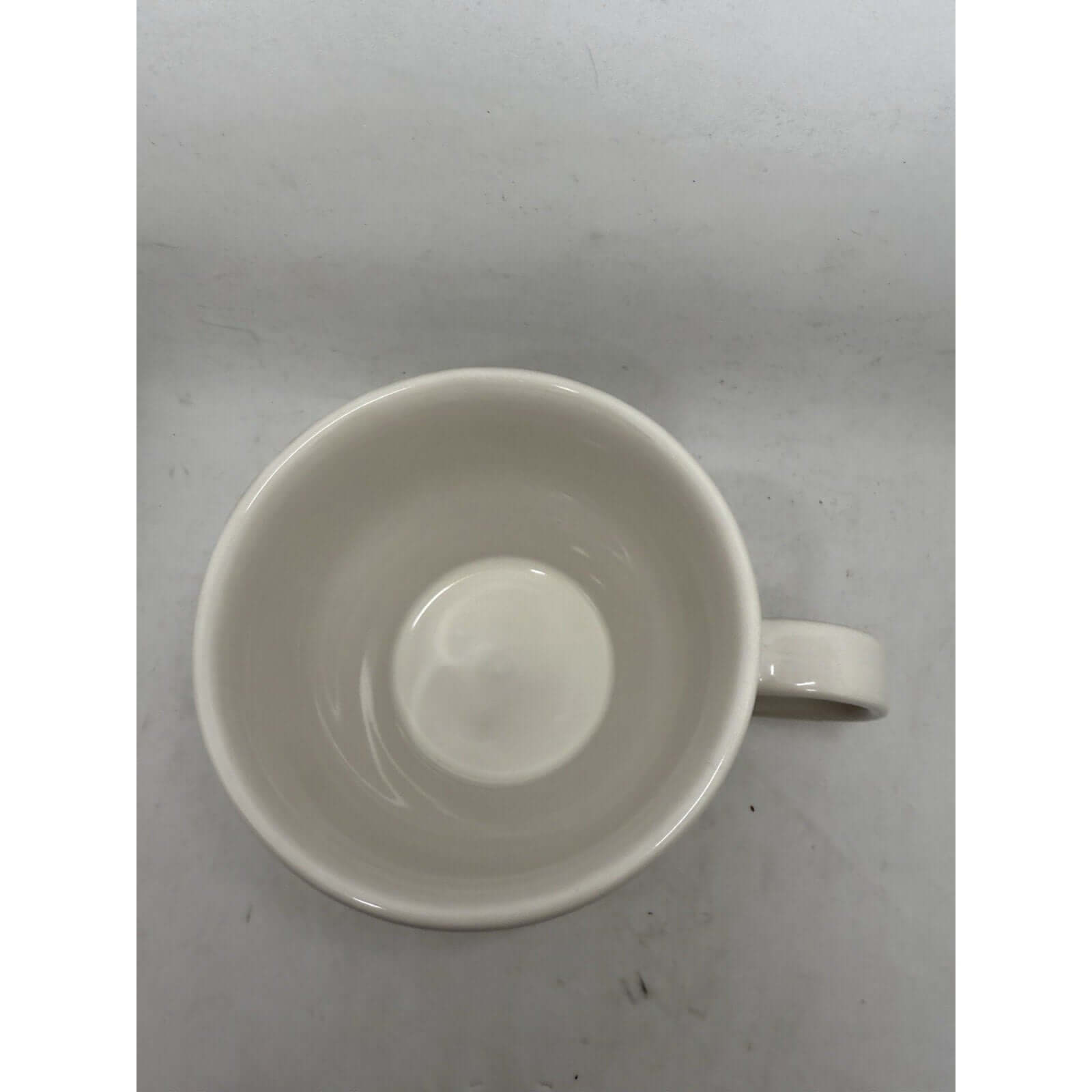 LE CREUSET Giant Cappuccino Cup 14 oz Bistro Mug Coffee Meringue 400ml Sec Choix - thriftgoblin