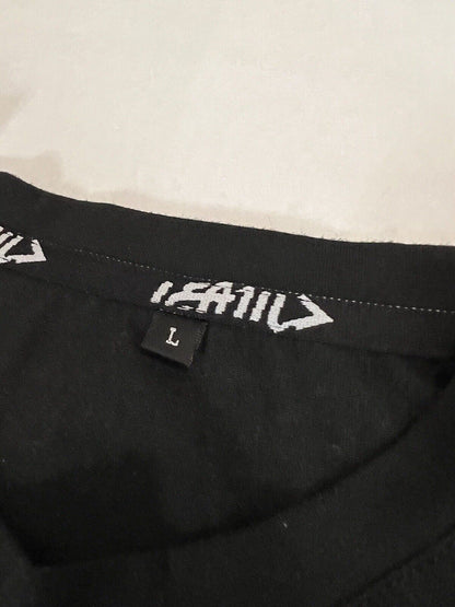 Leatt Bicycling Shirt Crewneck Tee Black Size Large - thriftgoblin