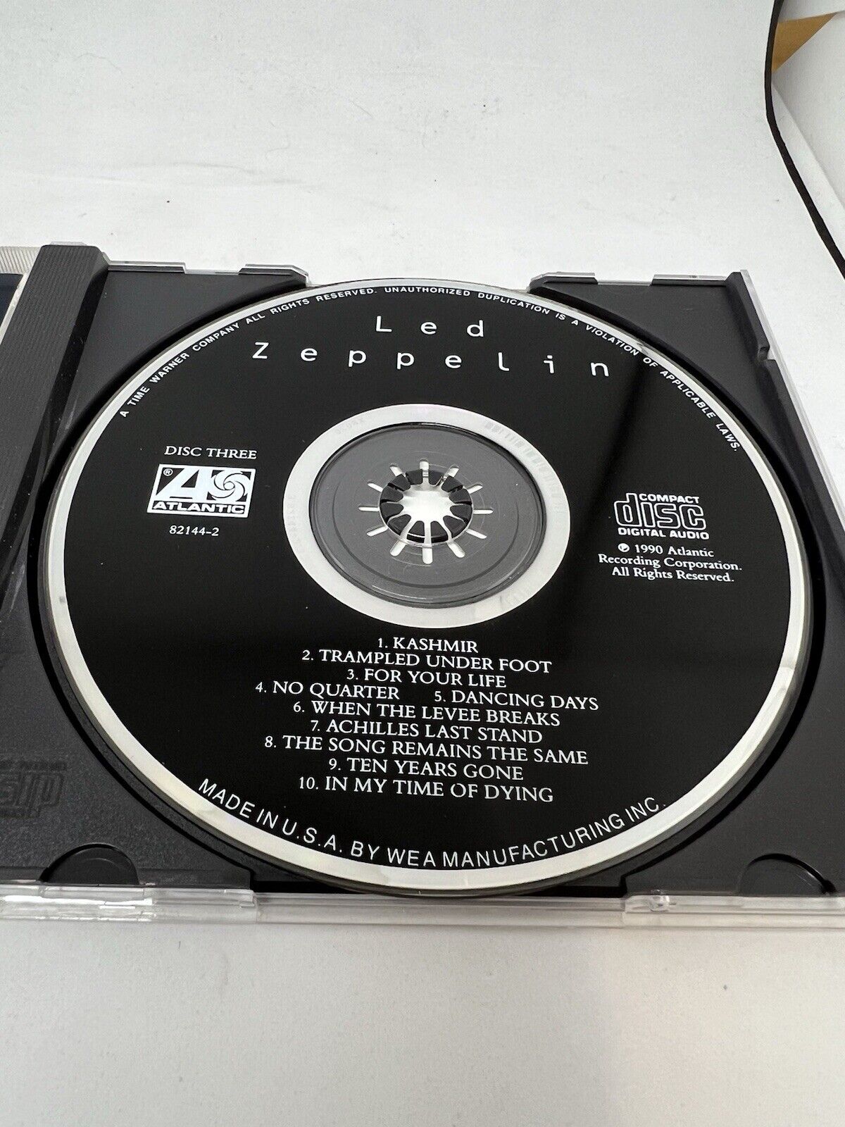 Led Zeppelin III by Led Zeppelin CD * DISC 3 ONLY * Atlantic 82144 - 2 - thriftgoblin