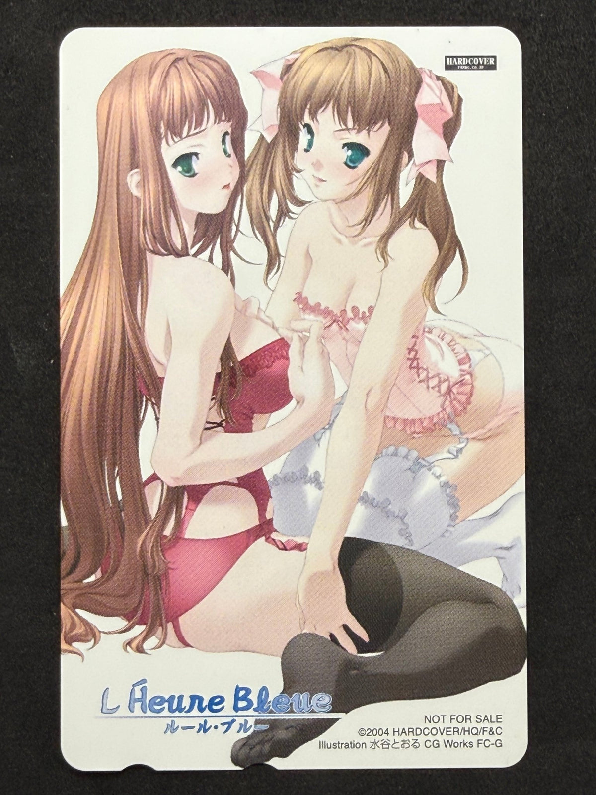 L'heure Bleue Toru Mizutani F&C Not For Sale Unused Japanese Telephone Card (Teleca) - Thrift GoblinTelephone Card