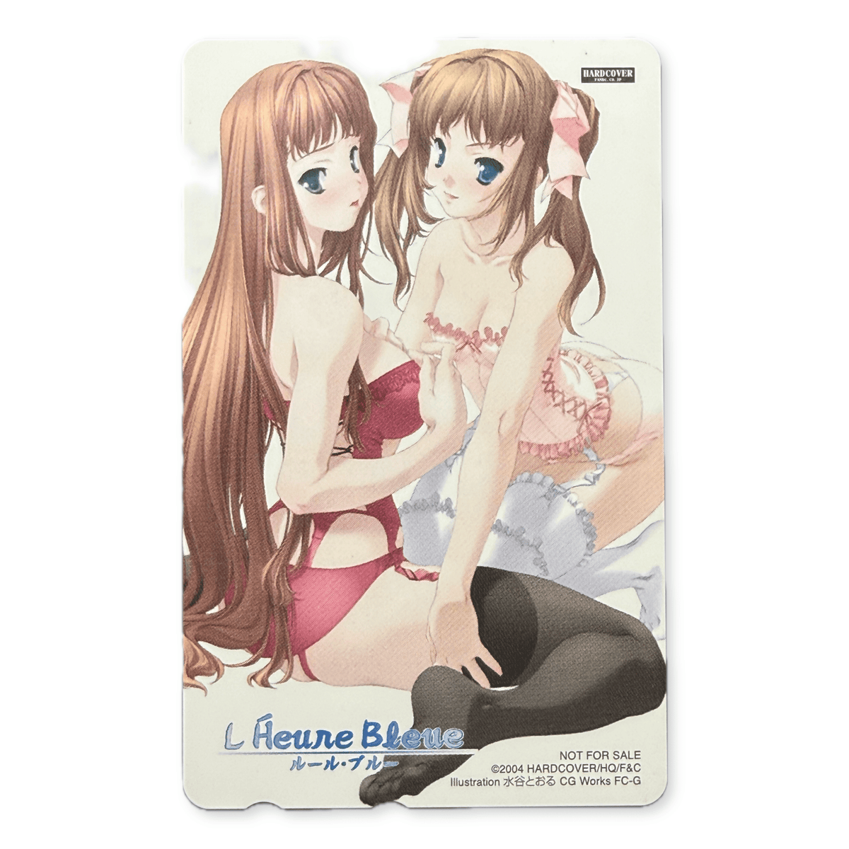 L'heure Bleue Toru Mizutani F&C Not For Sale Unused Japanese Telephone Card (Teleca) - Thrift GoblinTelephone Card