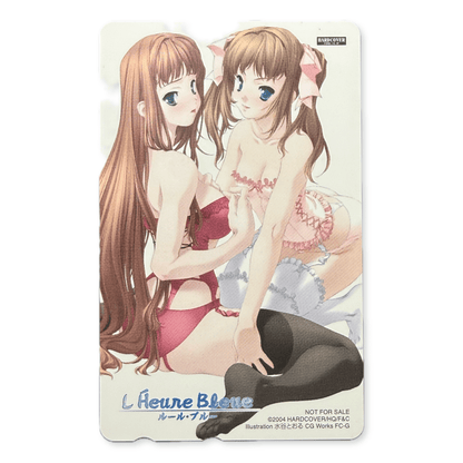 L'heure Bleue Toru Mizutani F&C Not For Sale Unused Japanese Telephone Card (Teleca) - Thrift GoblinTelephone Card