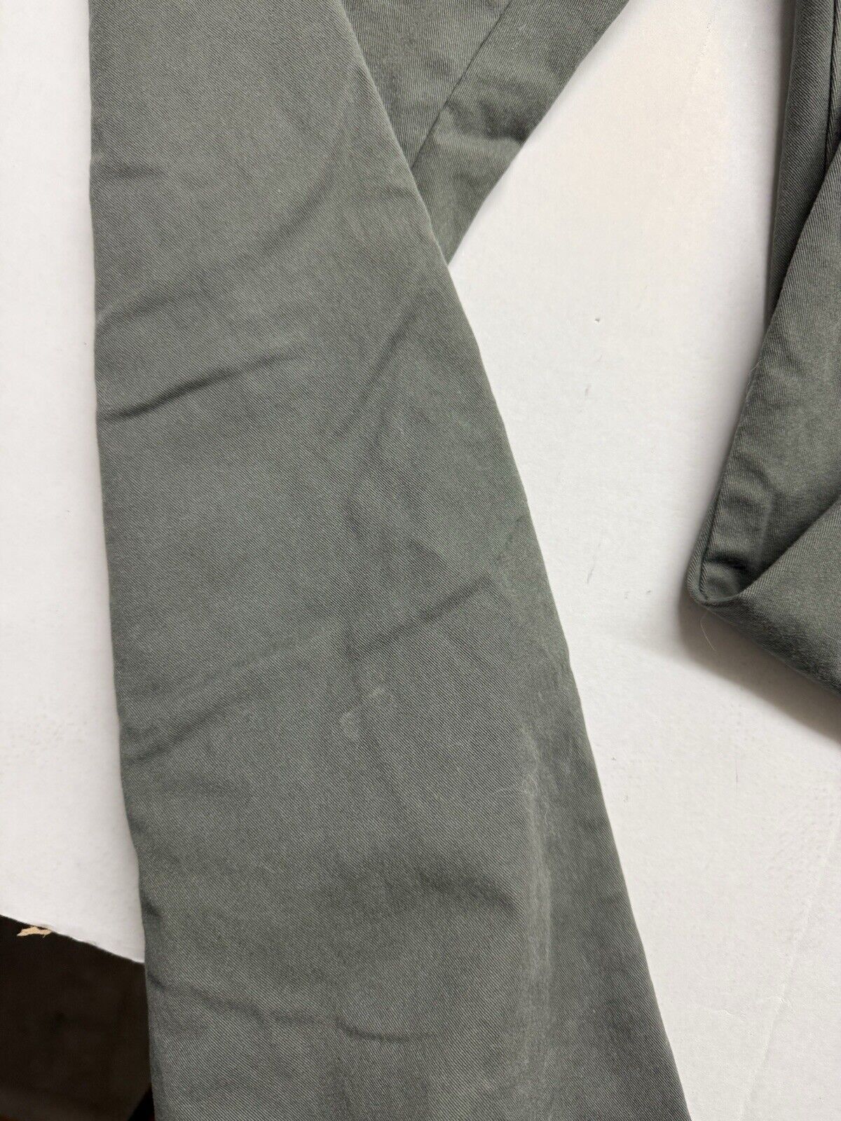 Lifted Research Group LRGEANS Pants Men's 32 Slim Straight Green Fit Chino Khaki - thriftgoblin