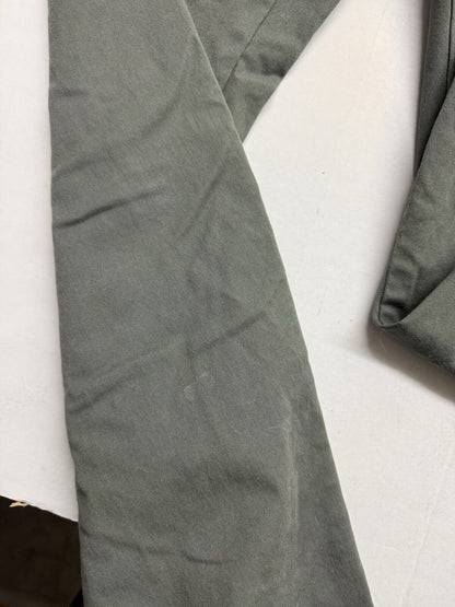 Lifted Research Group LRGEANS Pants Men's 32 Slim Straight Green Fit Chino Khaki - thriftgoblin