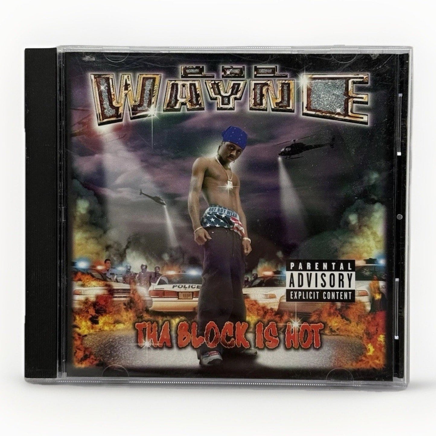 Lil Wayne Tha Block Is Hot CD 1999 Cash Money Records Explicit Hip Hop Rap Disc - thriftgoblin