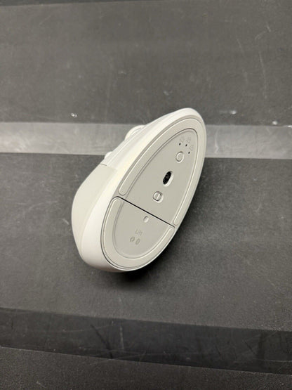 Logitech Lift Vertical Ergonomic Mouse, Wireless - White Comfort Grip Hold - thriftgoblin
