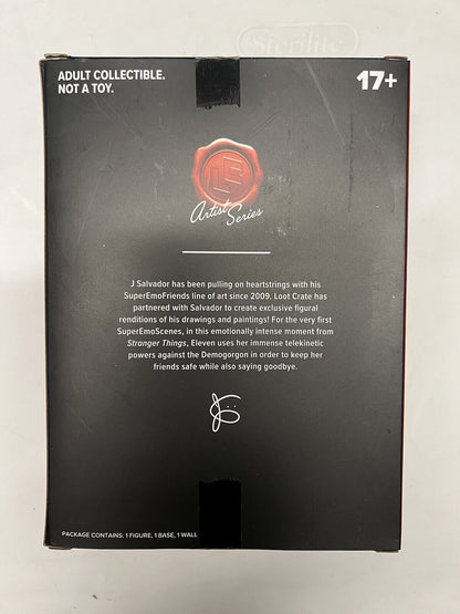 Loot Crate Stranger Things Eleven vs Demogorgon Diorama Figure Adult 17+ 2017 - thriftgoblin