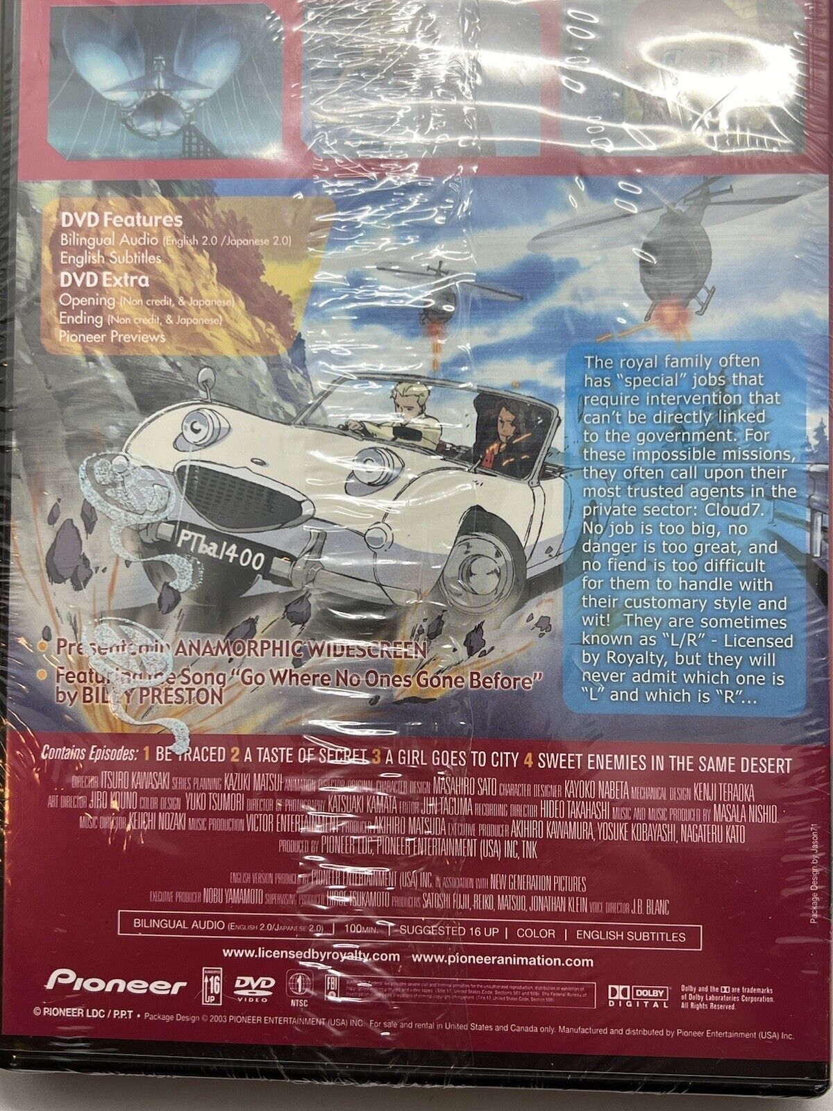 L/R - Mission File 1: Deceptions (DVD, 2003) Sealed Brand New Anime 16 Up - thriftgoblin
