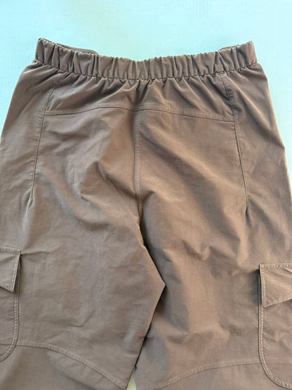 Lululemon Mocha Brown Cargo Pants Size 32 Style LW5ENBS - Thrift GoblinPants