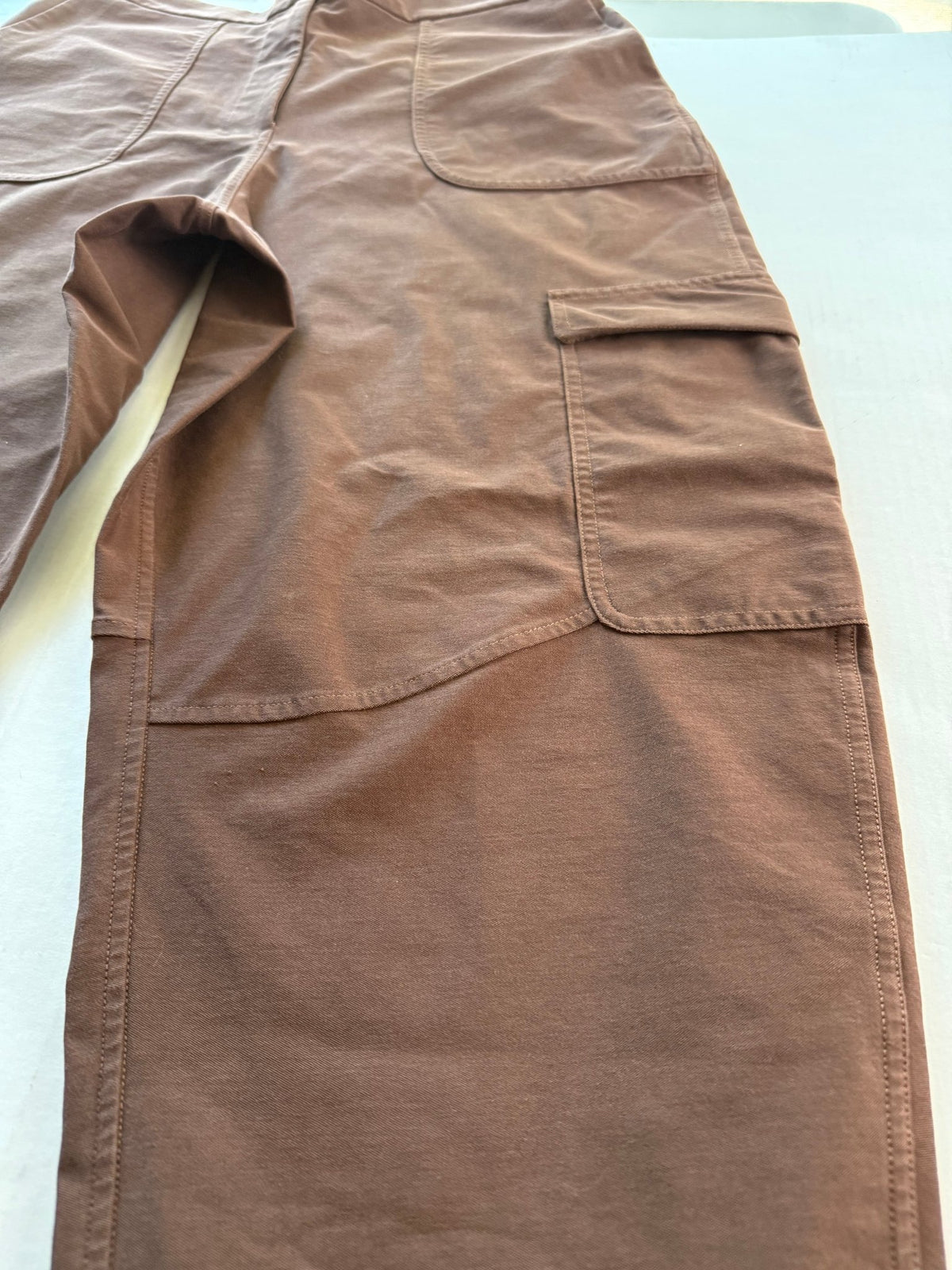Lululemon Mocha Brown Cargo Pants Size 32 Style LW5ENBS - Thrift GoblinPants