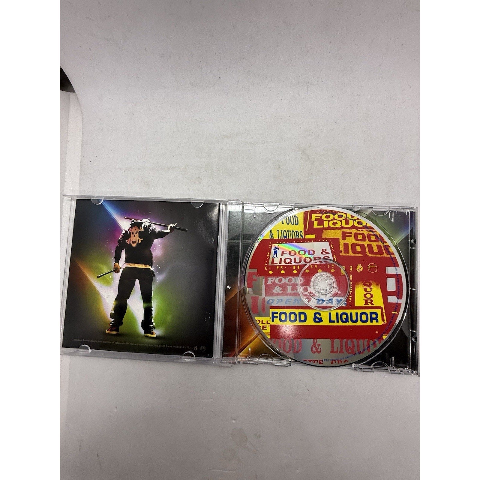 Lupe Fiasco Food & Liquor CD 2006 Atlantic Hip Hop Jay - Z Kanye Pharrell Rap - thriftgoblin