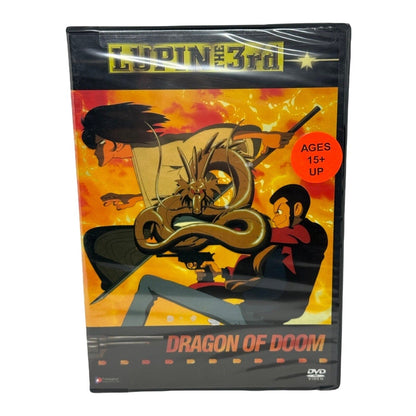 Lupin the 3rd Dragon of Doom DVD FUNimation Anime Monkey Punch Sealed New - thriftgoblin