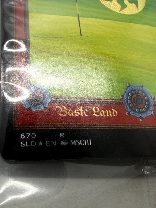 Magic the Gathering Secret Lair x MSCHF Plains 670 Golf Course Sealed - Thrift GoblinTrading Card
