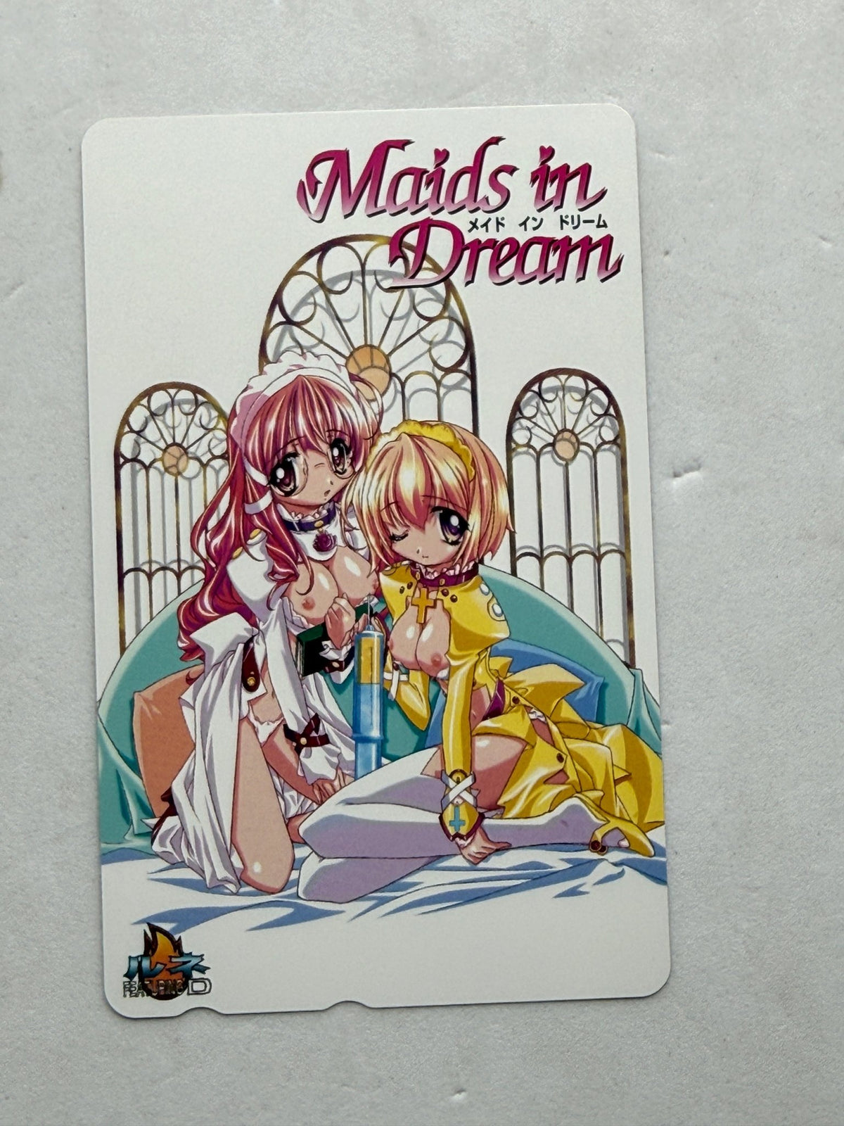 Maids in Dream Rune Unused Japanese Telephone Card Teleca Anime Maids - Thrift GoblinTrading Card