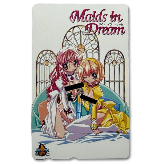Maids in Dream Rune unused Japanese telephone card (teleca), anime maids