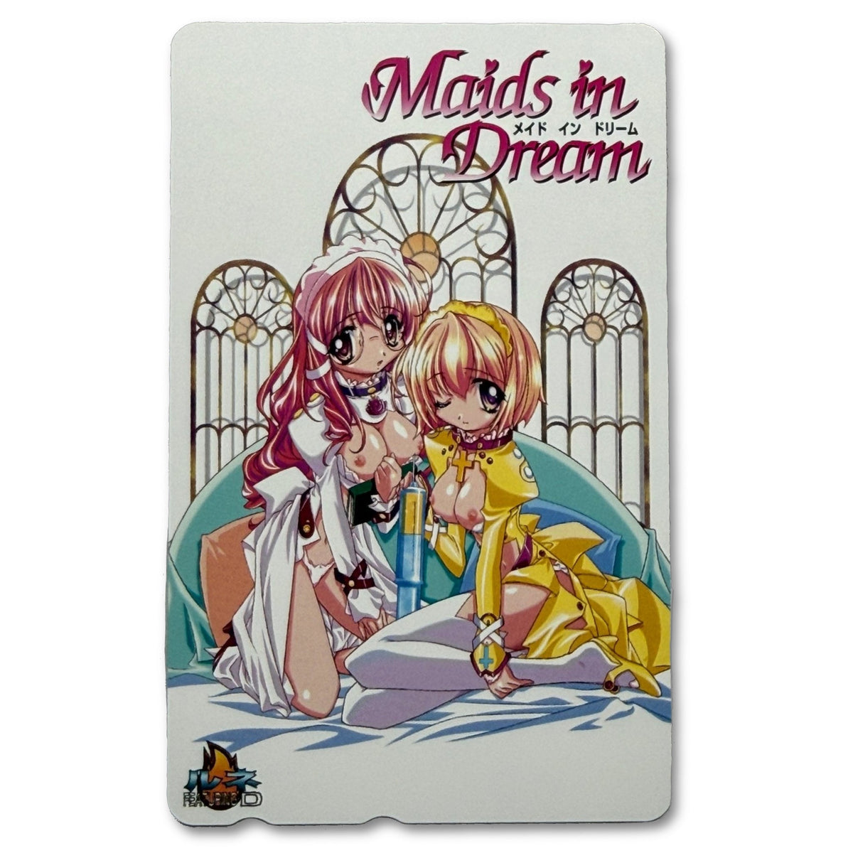 Maids in Dream Rune Unused Japanese Telephone Card Teleca Anime Maids - Thrift GoblinTrading Card