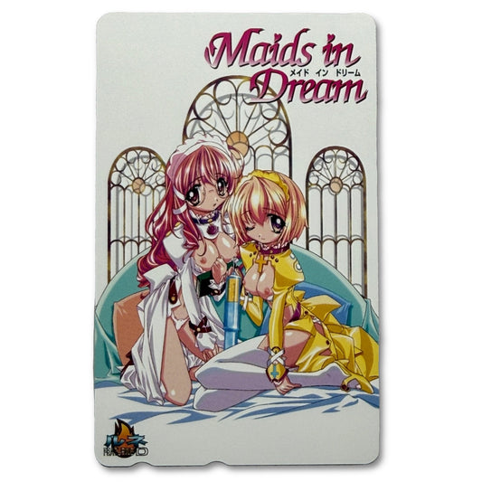 Maids in Dream Rune Unused Japanese Telephone Card Teleca Anime Maids - Thrift GoblinTrading Card