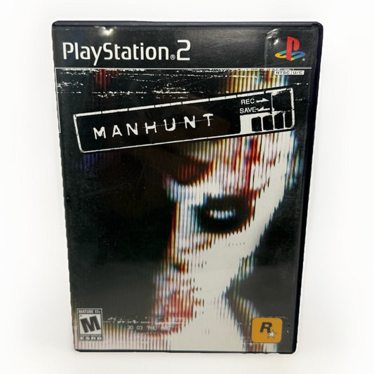 Manhunt (Sony PlayStation 2, 2003) PS2 Complete w/ Manual Tested Rockstar Games - thriftgoblin