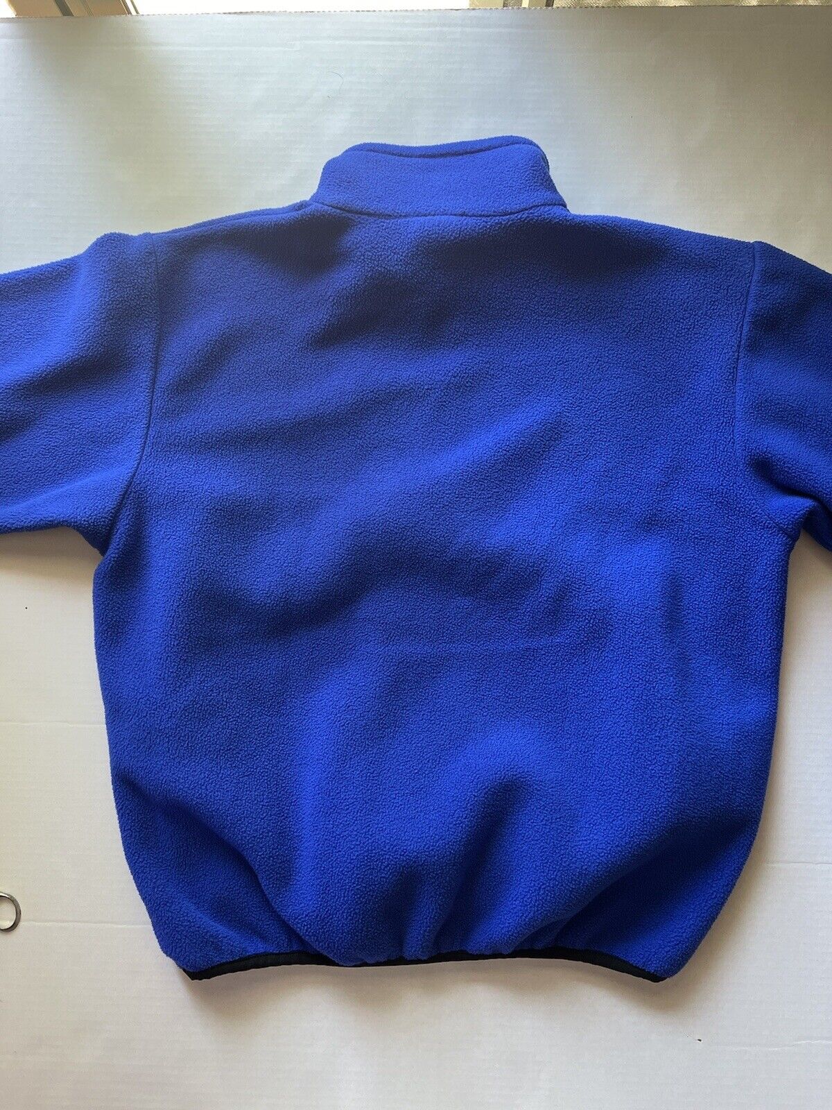 Marker Bindings USA Olympic Fleece Pullover 1/4 Zip Sweater Blue Size XL Skiing - thriftgoblin