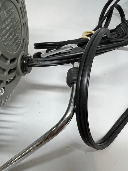 Massey 4" Small Metal Personal Fan Tilting Mini Fan Model MF4 Powerful Yet Tiny - thriftgoblin