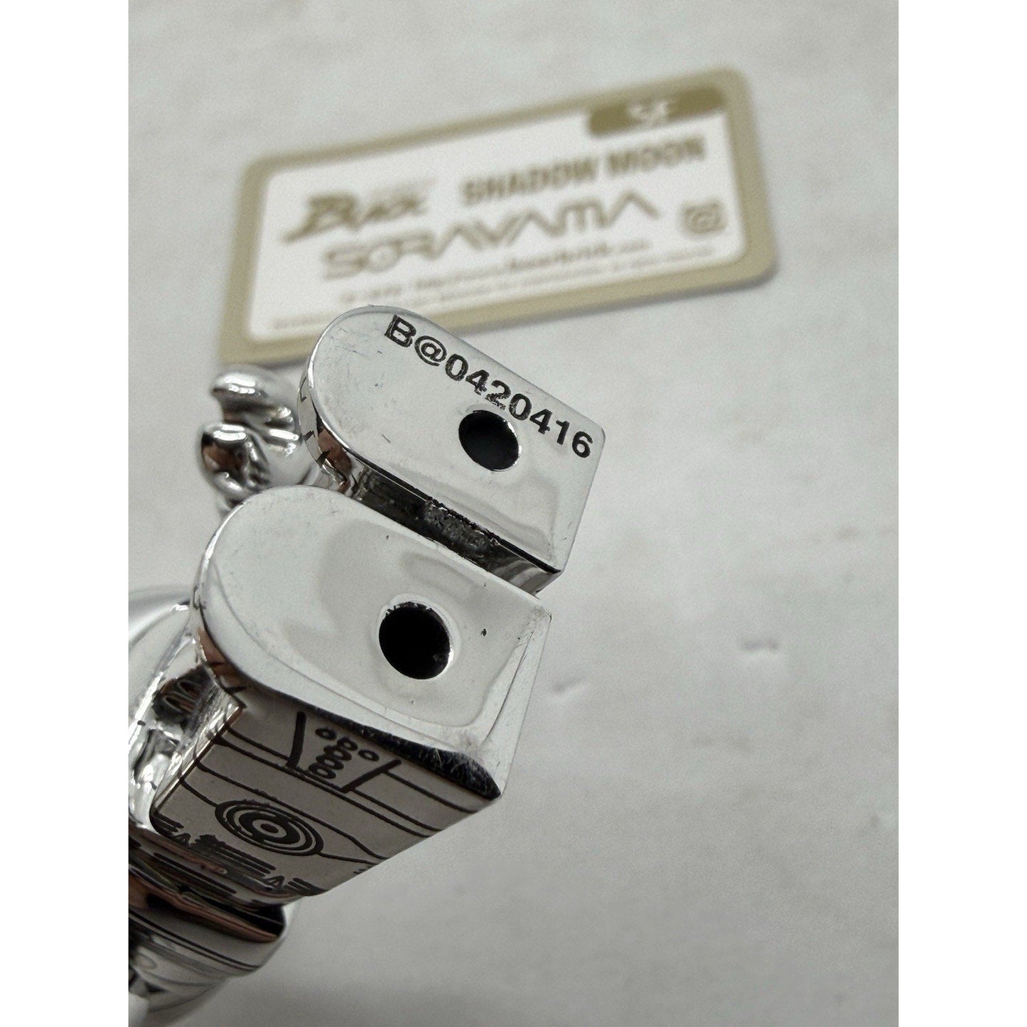 Medicom Be@rbrick 42 20th anniversary 100% Bearbrick Shadow Moon Figure - thriftgoblin