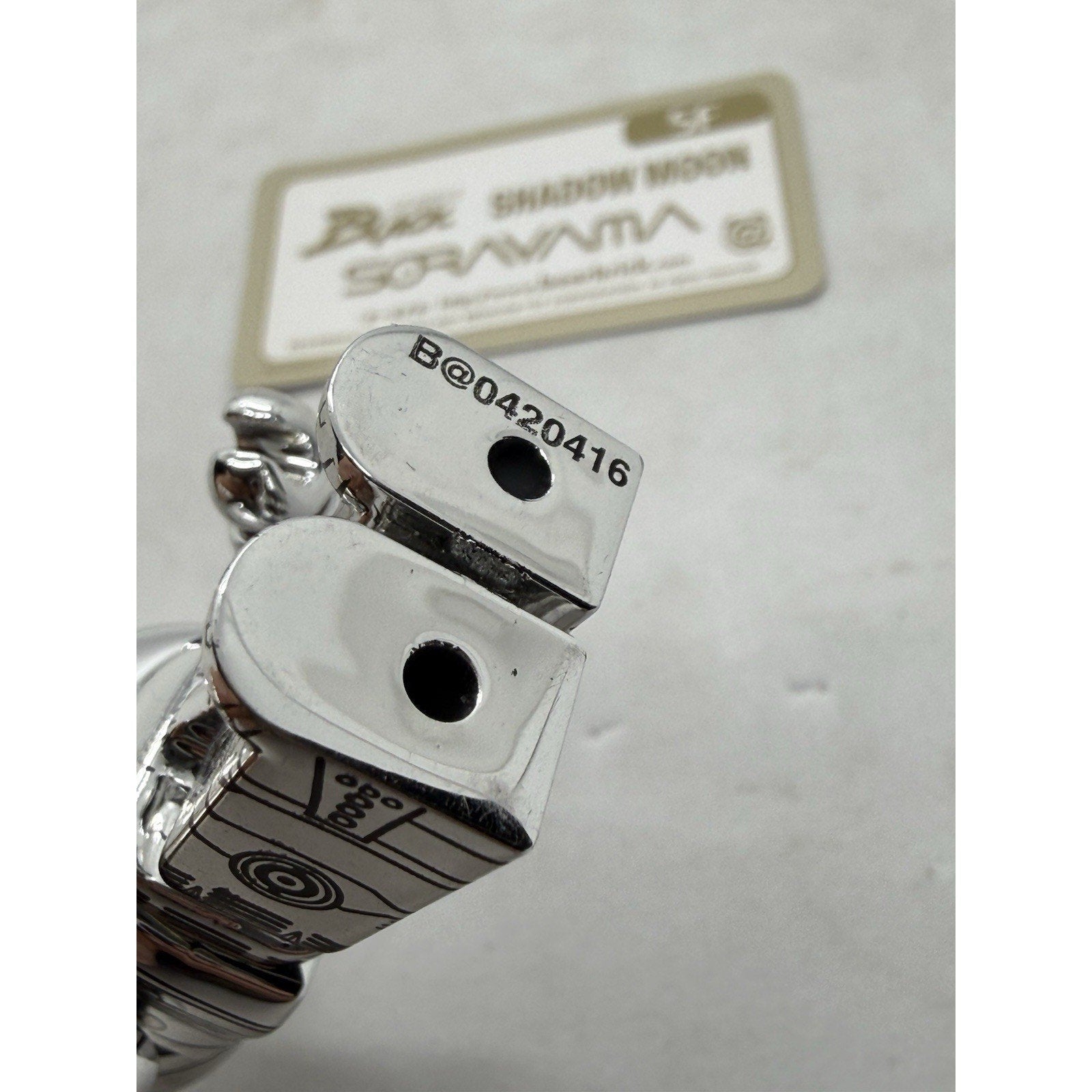 Medicom Be@rbrick 42 20th anniversary 100% Bearbrick Shadow Moon Figure - thriftgoblin