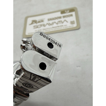 Medicom Be@rbrick 42 20th anniversary 100% Bearbrick Shadow Moon Figure - thriftgoblin