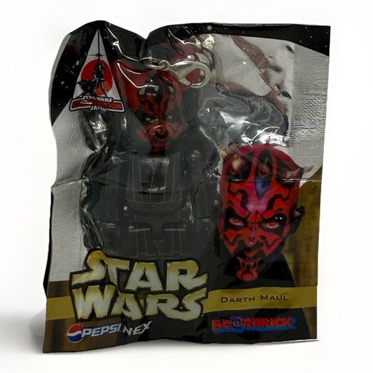Medicom Star Wars Darth Maul Be@rbrick Pepsi NEX Figure Sealed 2008 Japan Key - thriftgoblin