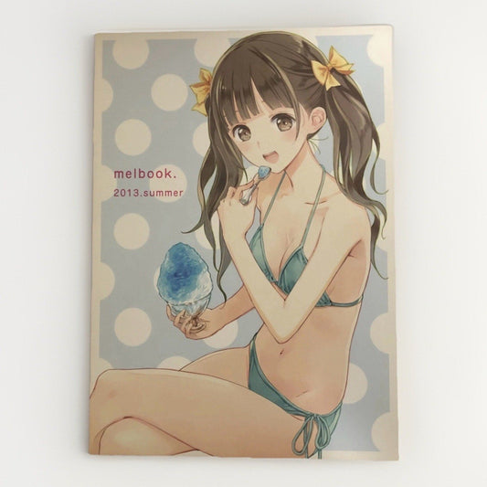 Melbook 2013 Summer Melonbooks Art Book Illustration Softcover A4 Japan - thriftgoblin