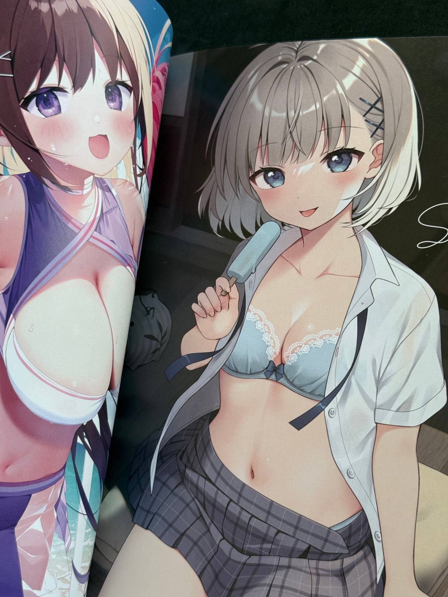 Melonbooks Girls Collection Hana 2023 Summer C102 Artbook + Catalog Novelty Set - thriftgoblinArt Book